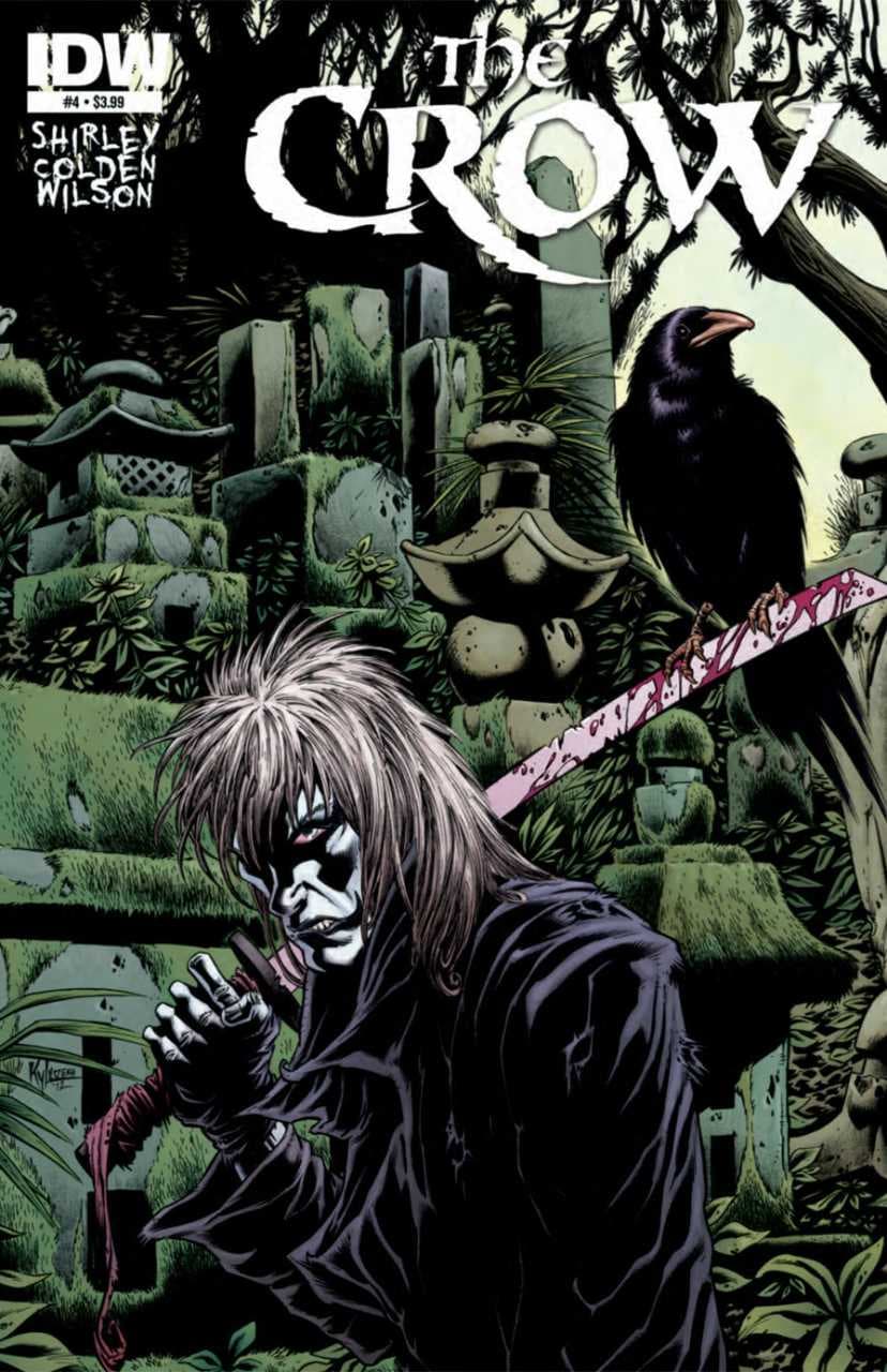 Crow: Death & Rebirth #4 cover