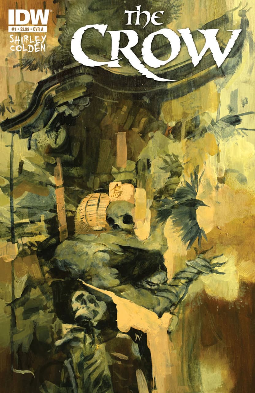 Crow: Death & Rebirth #1 cover