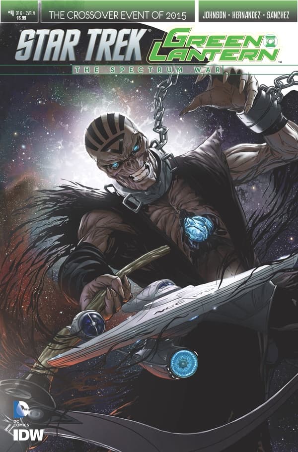 Star Trek/Green Lantern #4 cover