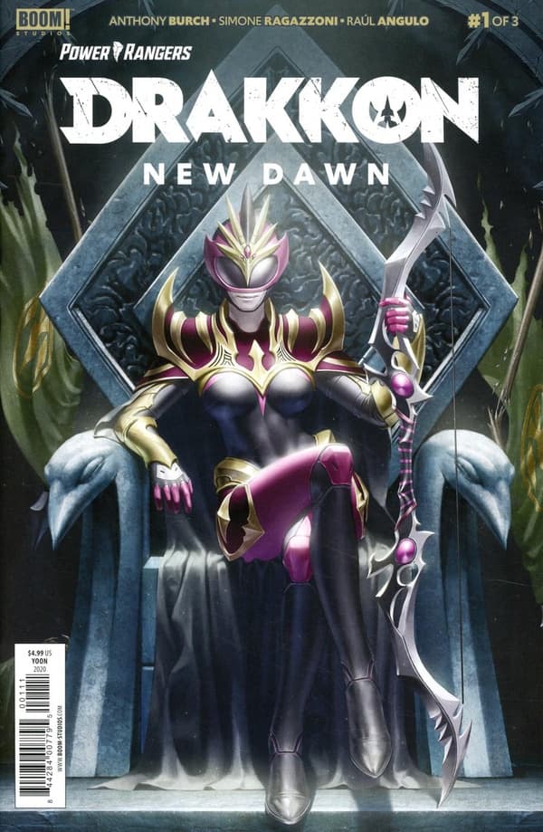 Power Rangers: Drakkon New Dawn #1 cover