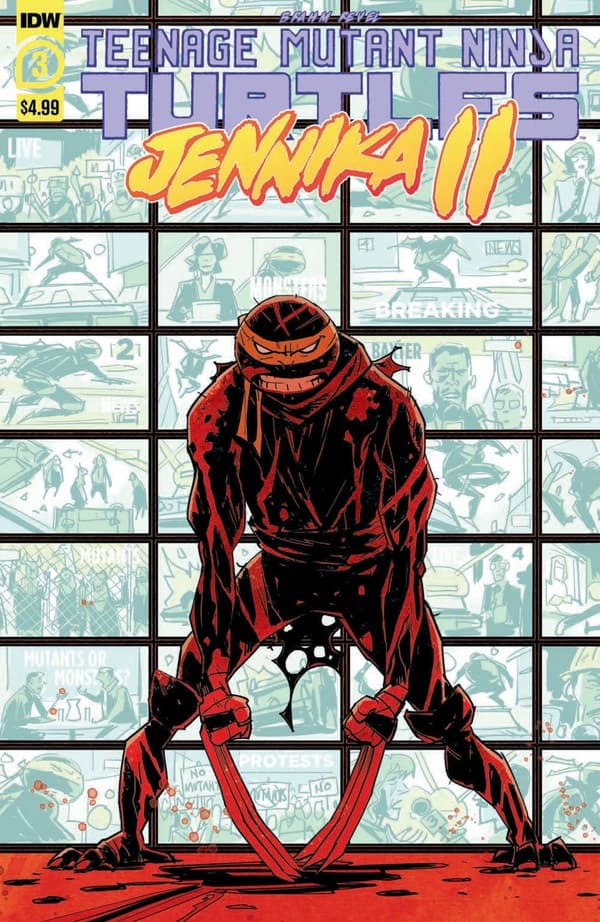 TMNT: Jennika II #3 cover