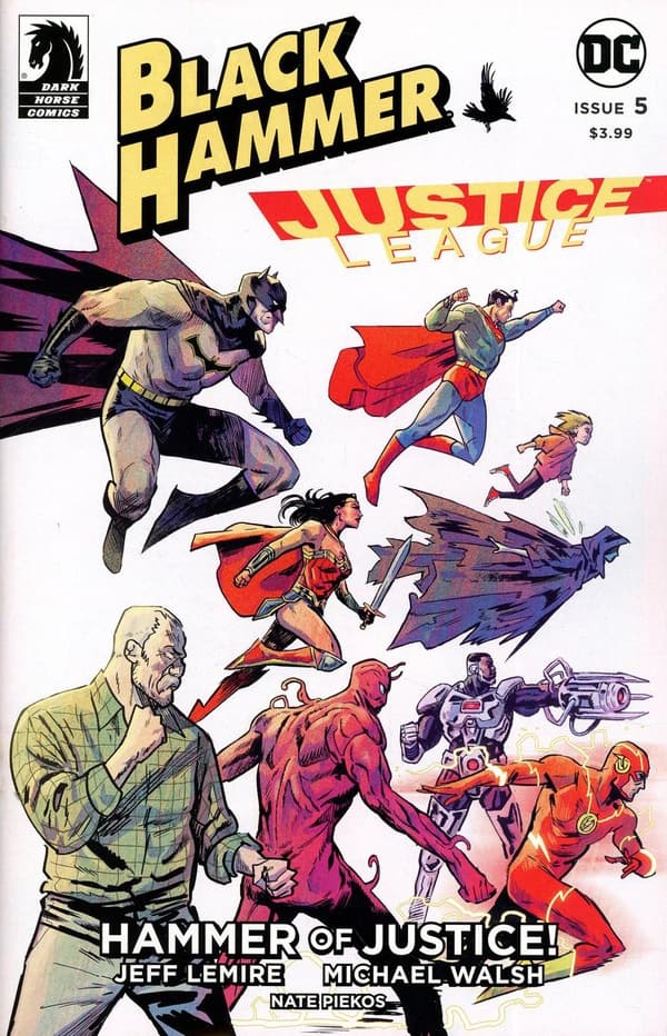 Black Hammer/Justice League: Hammer of Justice! #5 cover