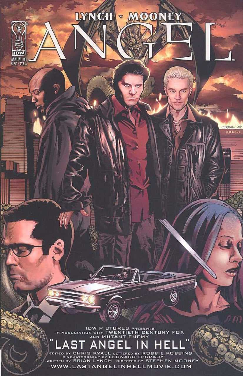 Angel Annual cover — © IDW Publishing