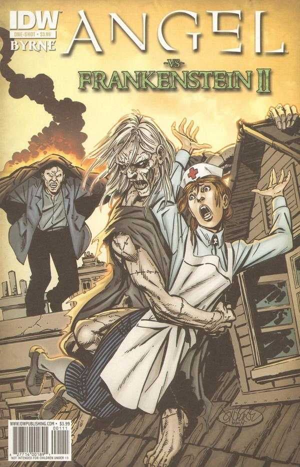 Angel vs. Frankenstein II #1 cover