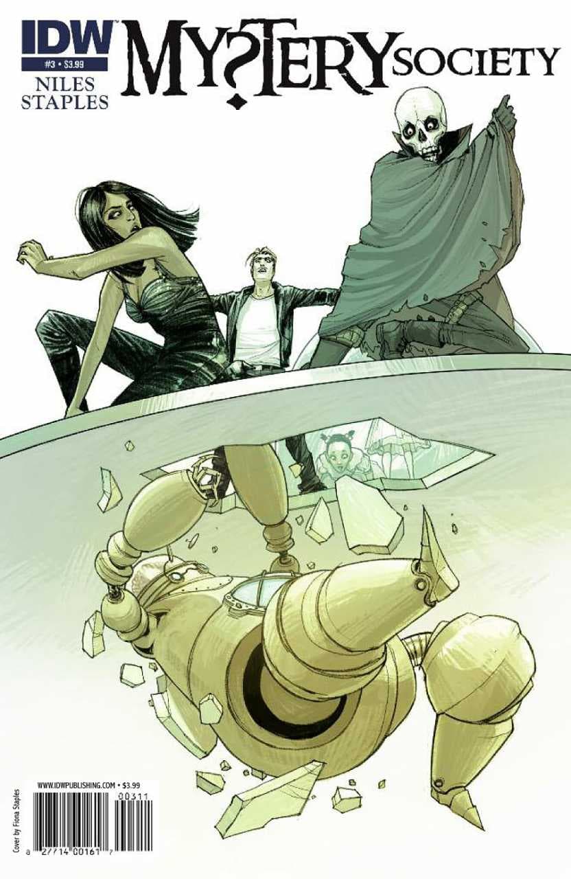Mystery Society #3 cover