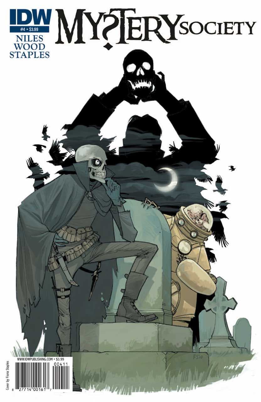 Mystery Society #4 cover
