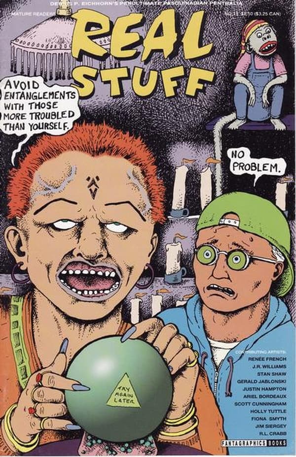 Real Stuff #19 cover
