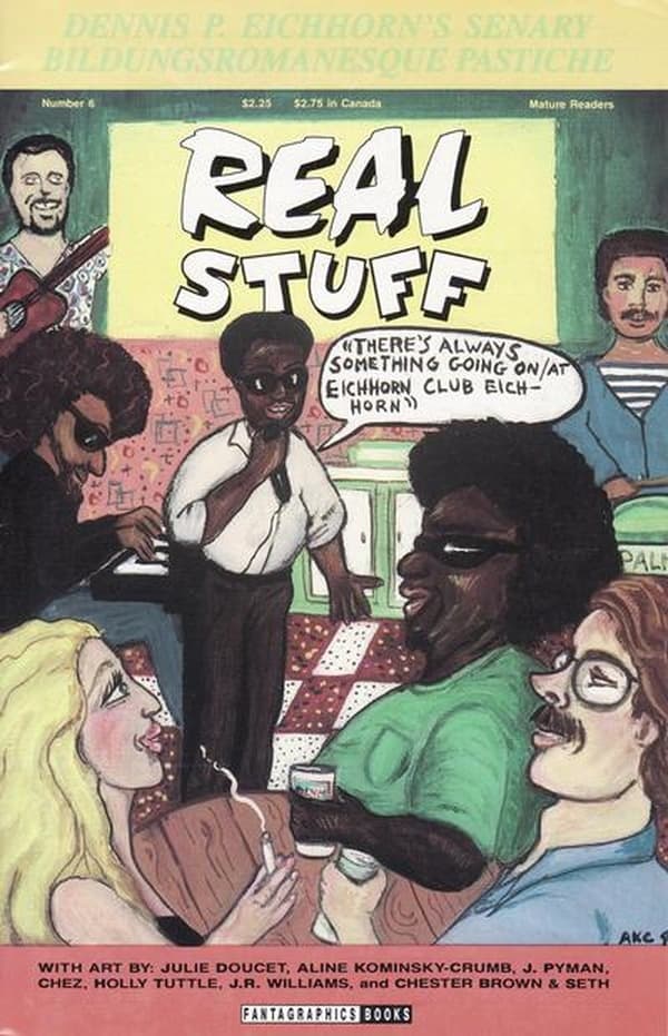 Real Stuff #6 cover