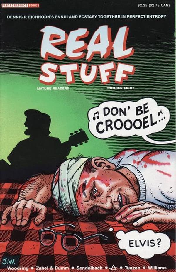 Real Stuff #8 cover
