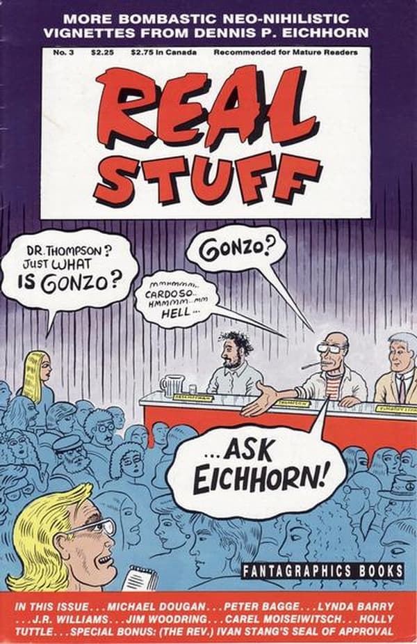 Real Stuff #3 cover