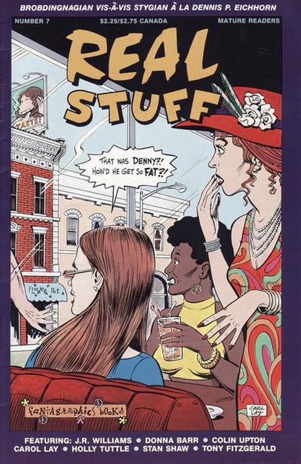 Real Stuff #7 cover