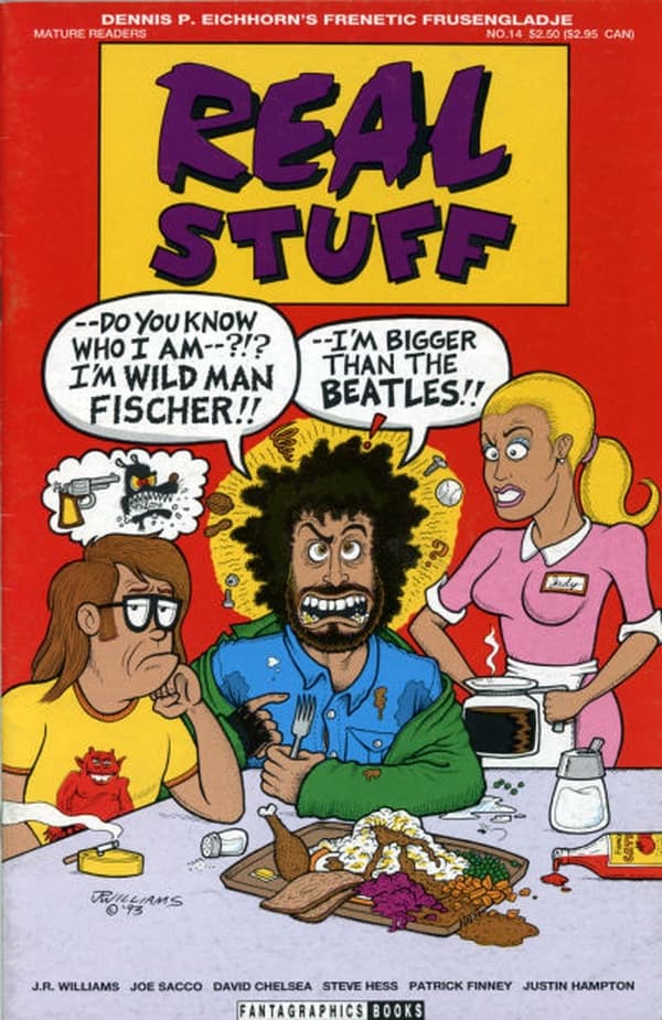 Real Stuff #14 cover
