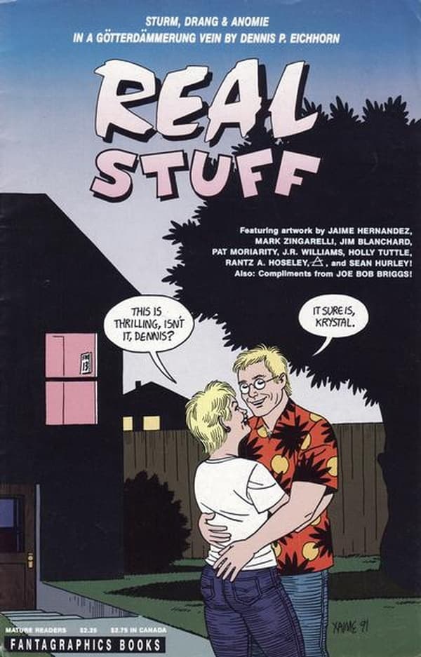 Real Stuff #4 cover