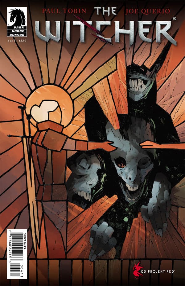 The Witcher #4 cover