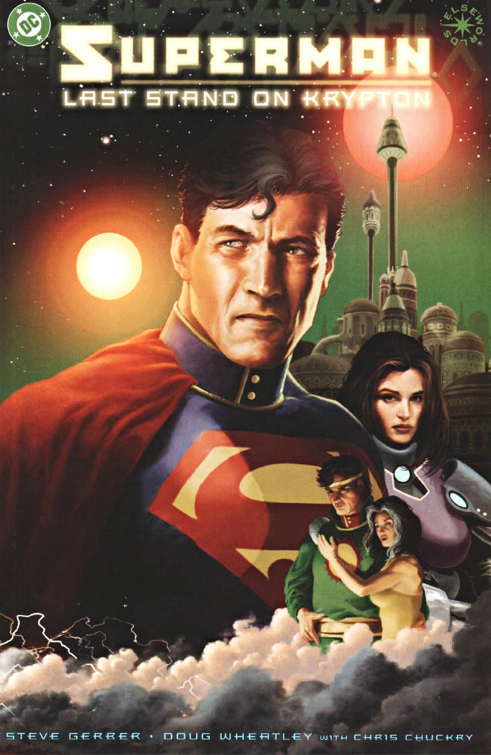 Superman: Last Stand on Krypton #1 cover