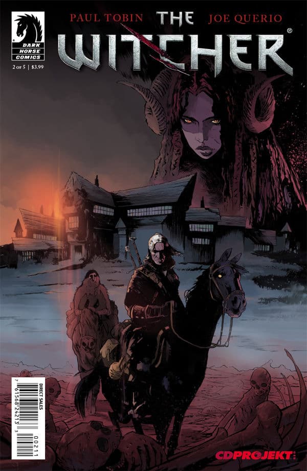 The Witcher #2 cover