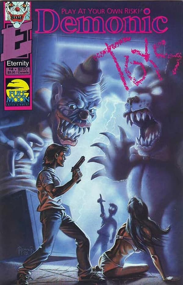 Demonic Toys #4 cover