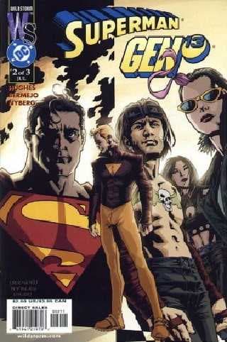 Superman/Gen 13 #2 cover