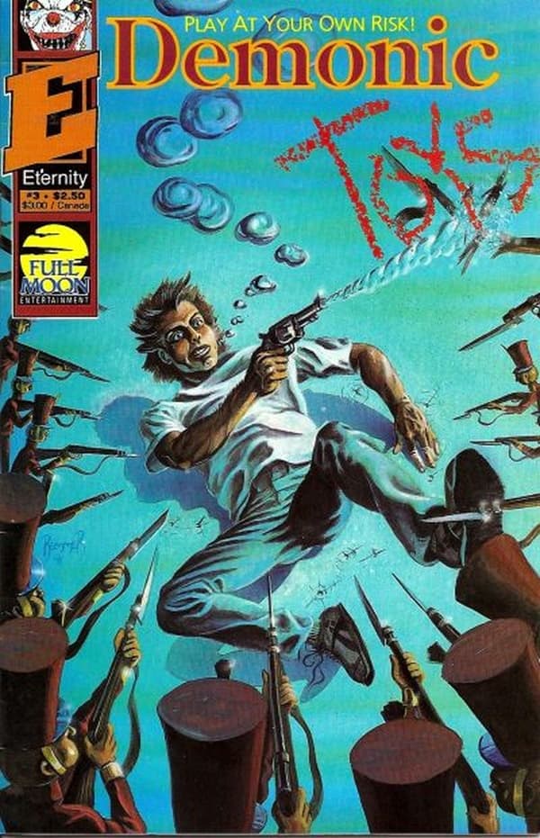 Demonic Toys #3 cover