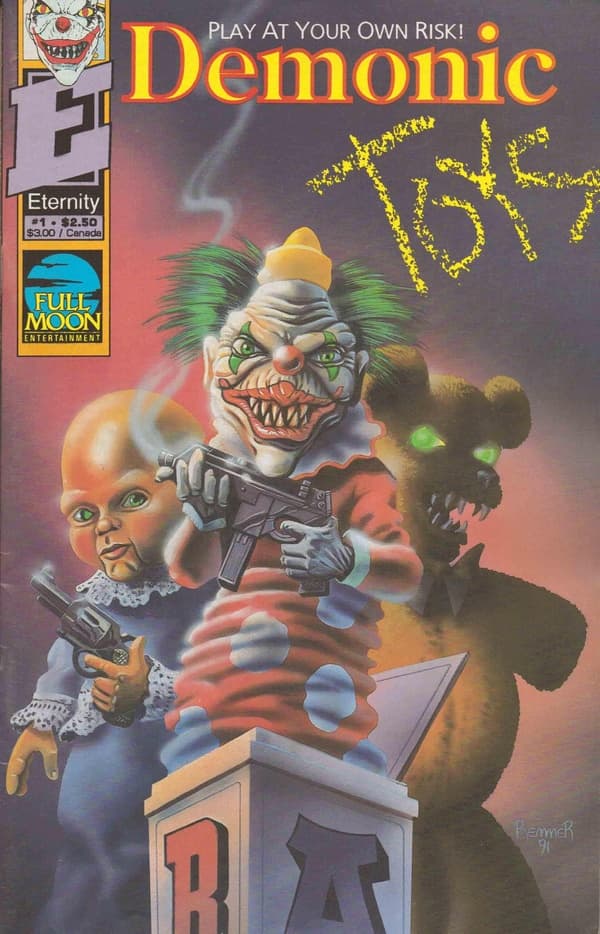 Demonic Toys #1 cover