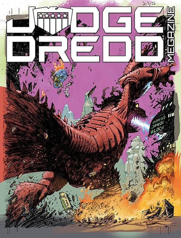Judge Dredd Megazine cover — © Rebellion