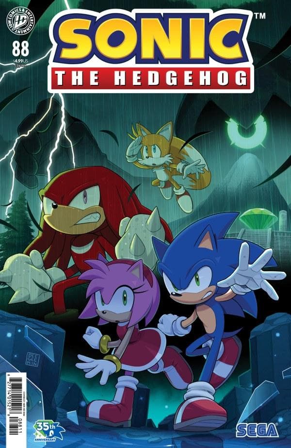 Sonic the Hedgehog #88 cover