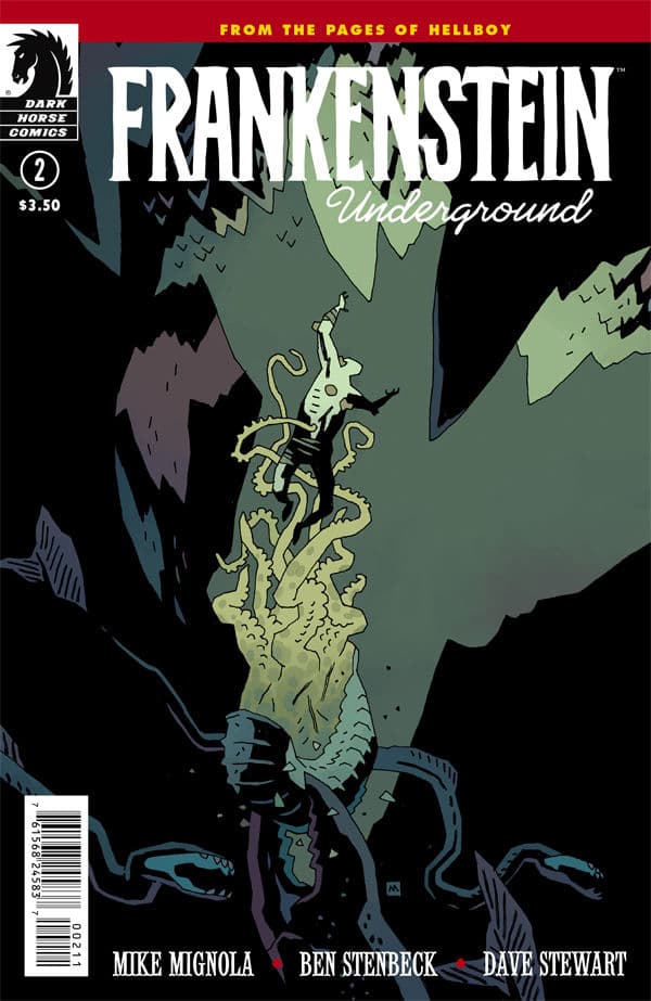 Frankenstein Underground #2 cover