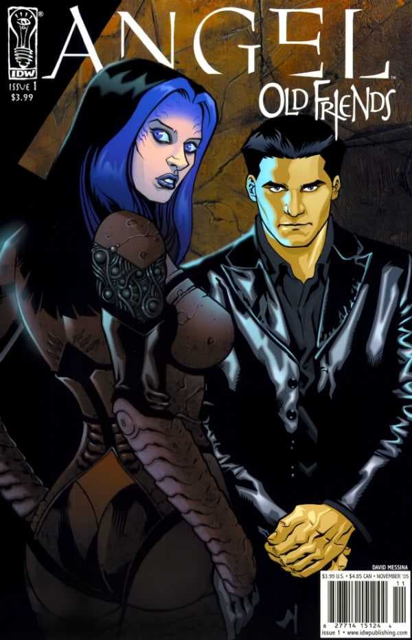 Angel: Old Friends #1 cover