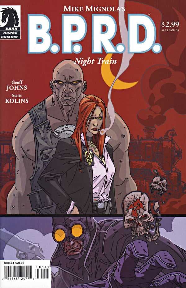 B.P.R.D.: Night Train #1 cover