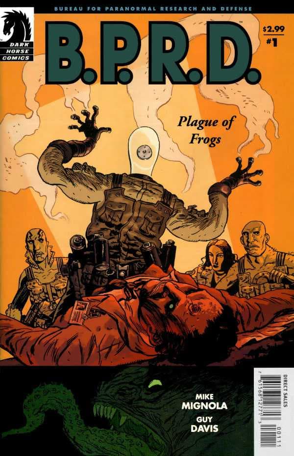 B.P.R.D.: Plague of Frogs #1 cover