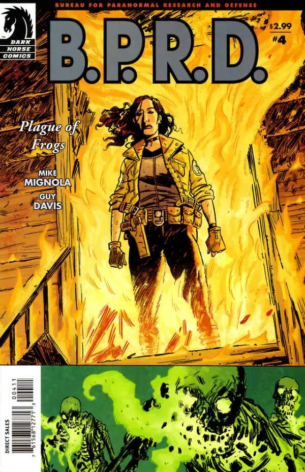 B.P.R.D.: Plague of Frogs #4 cover
