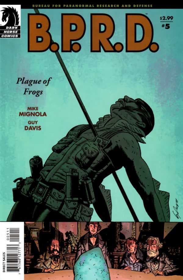 B.P.R.D.: Plague of Frogs #5 cover