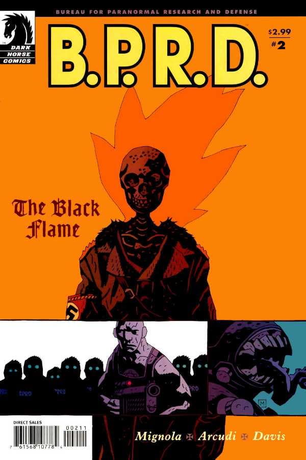 B.P.R.D.: The Black Flame #2 cover