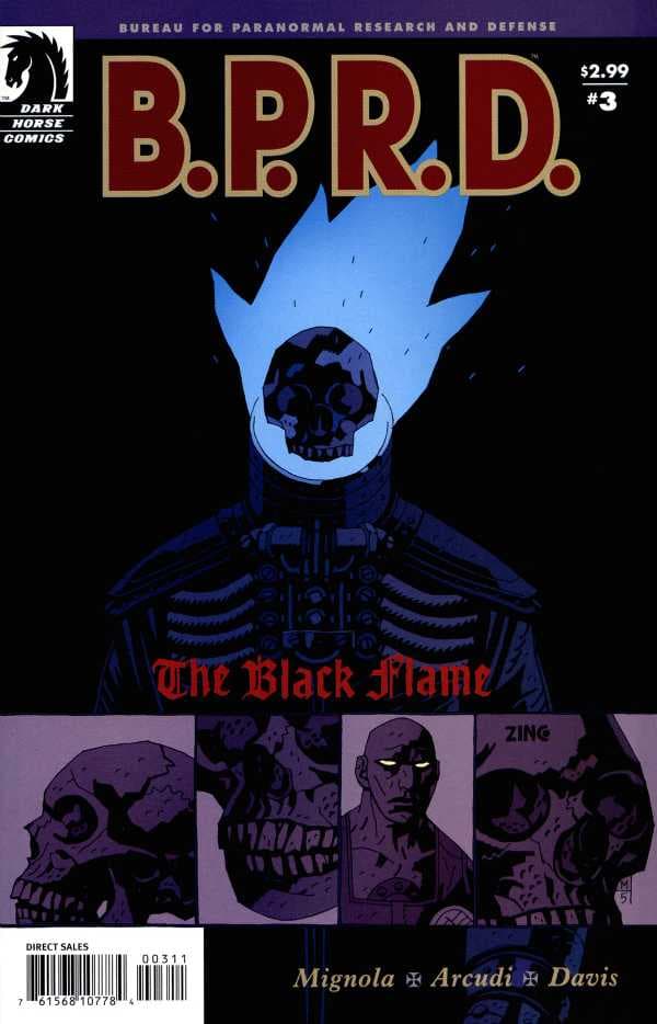 B.P.R.D.: The Black Flame #3 cover