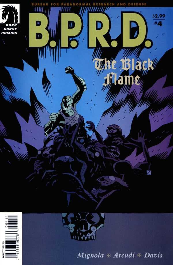 B.P.R.D.: The Black Flame #4 cover