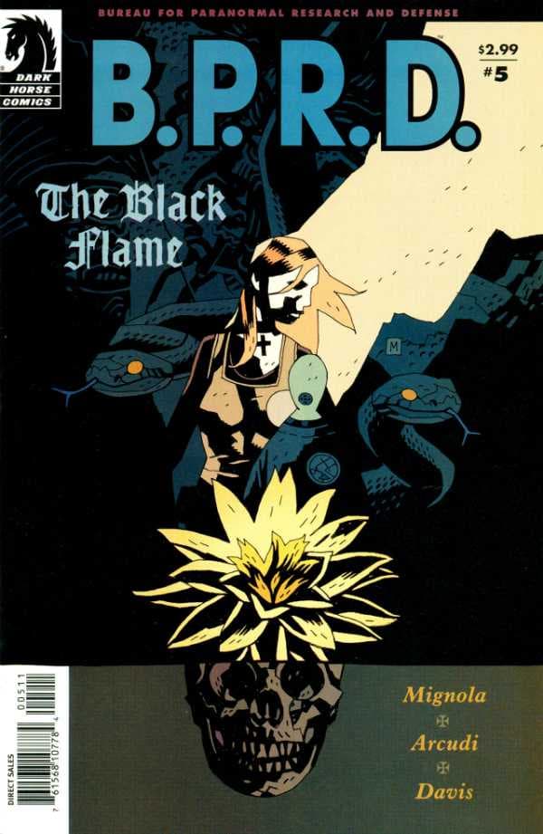 B.P.R.D.: The Black Flame #5 cover