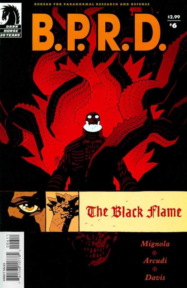B.P.R.D.: The Black Flame #6 cover