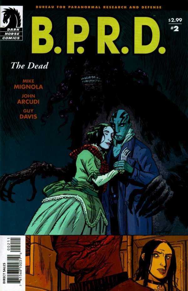 B.P.R.D.: The Dead #2 cover