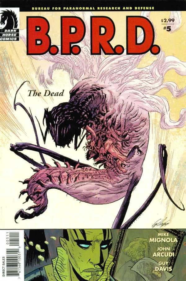 B.P.R.D.: The Dead #5 cover