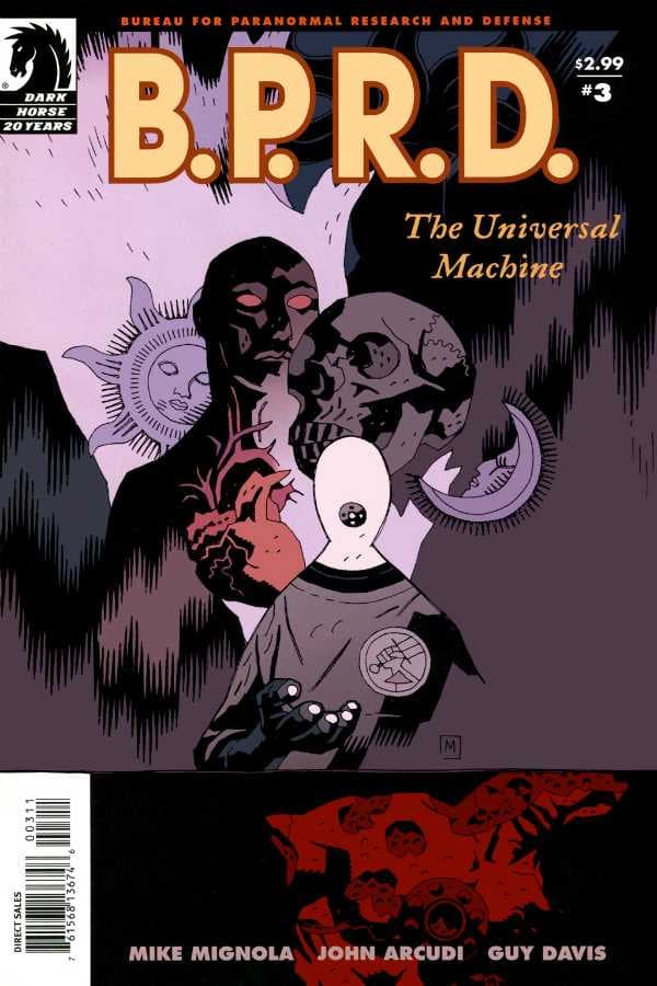 B.P.R.D.: The Universal Machine #3 cover