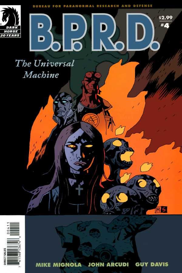 B.P.R.D.: The Universal Machine #4 cover