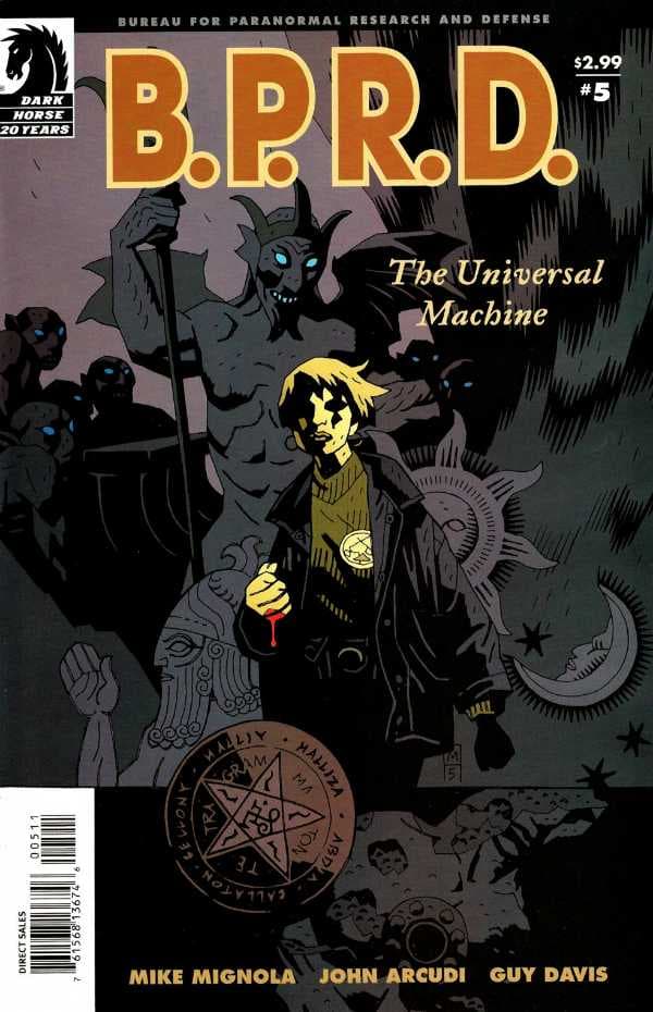 B.P.R.D.: The Universal Machine #5 cover