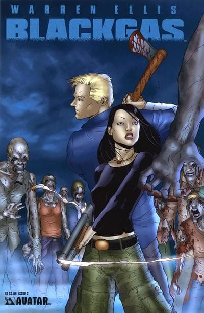 Warren Ellis Blackgas #2 cover