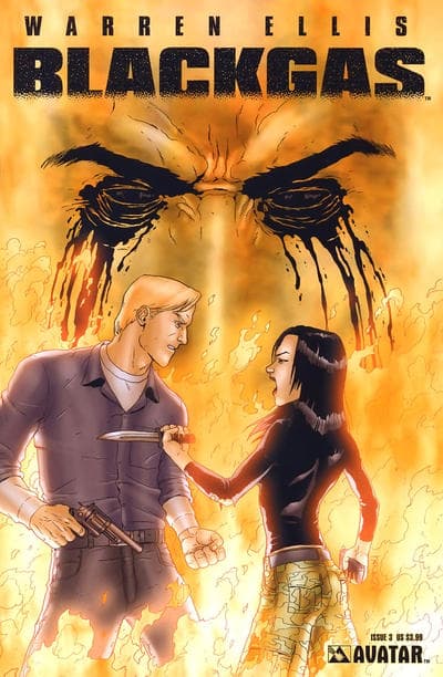 Warren Ellis Blackgas #3 cover