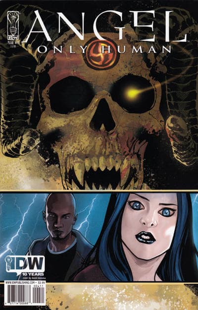 Angel: Only Human #4 cover