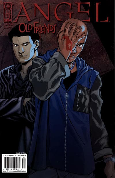 Angel: Old Friends #2 cover