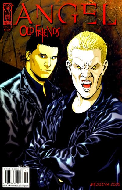 Angel: Old Friends #3 cover