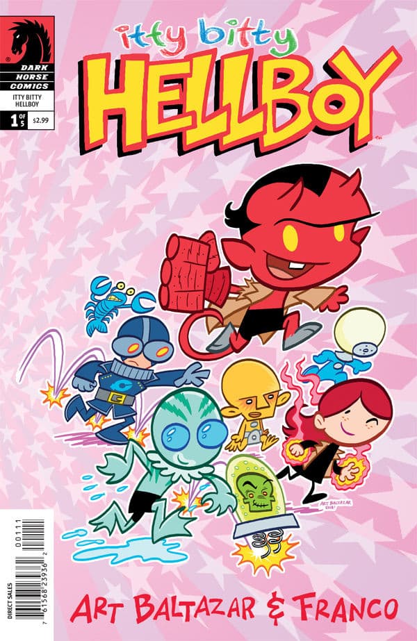 Itty Bitty Hellboy #1 cover