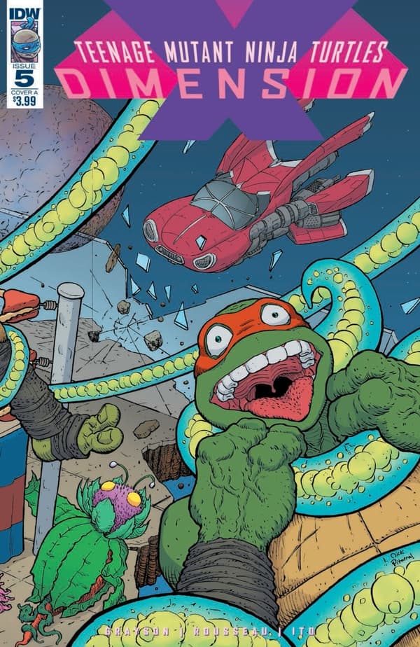 Teenage Mutant Ninja Turtles: Dimension X #5 cover