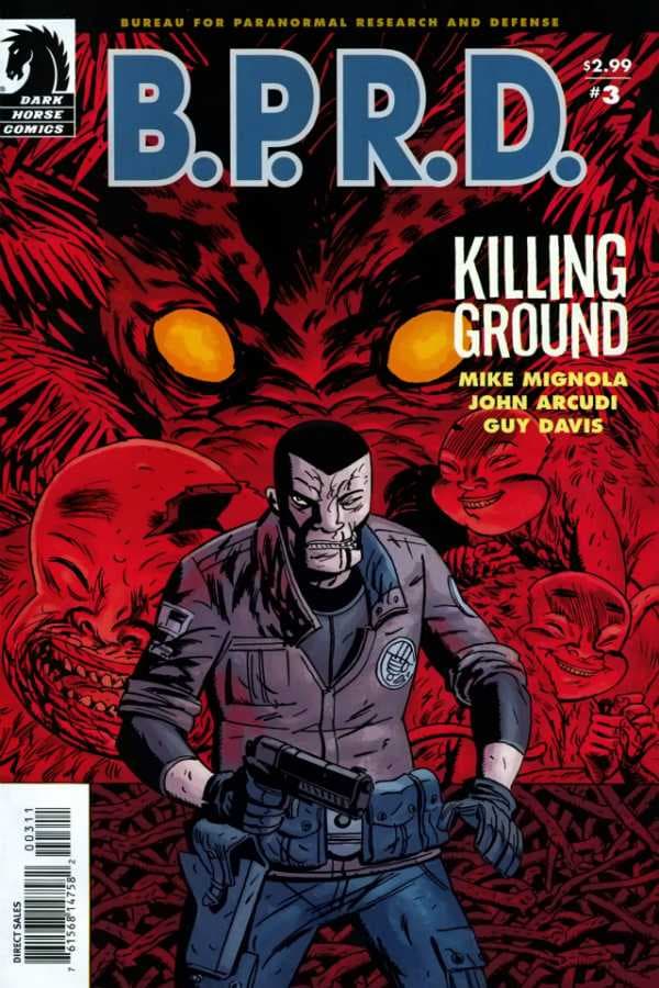 B.P.R.D.: Killing Ground #3 cover